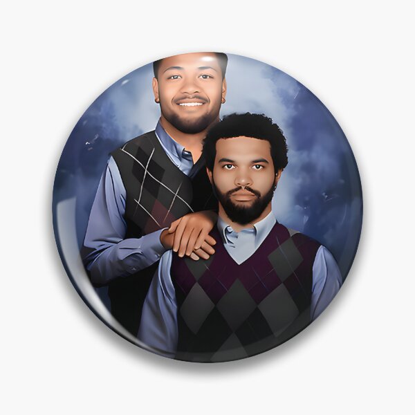 Item preview, Caleb Williams and Rome Odunze Inspired Step Brothers Chicago Design designed and sold by Miguel  fernando machaca pacompia.