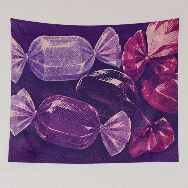 Item preview, Wrapped Candy Pile — Berry Berry Grape designed and sold by shopbloombloom.