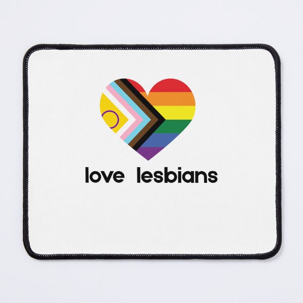 Item preview, Lesbian Pride Rainbow Heart Inclusive Love Art designed and sold by CraftyUniverse.