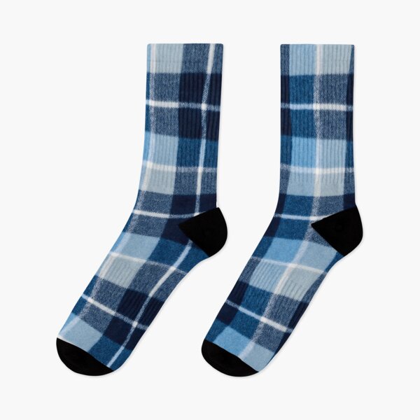 Item preview, Blue White Plaid Flannel Brushed Look Cozy Design designed and sold by Funkelstein Designs.