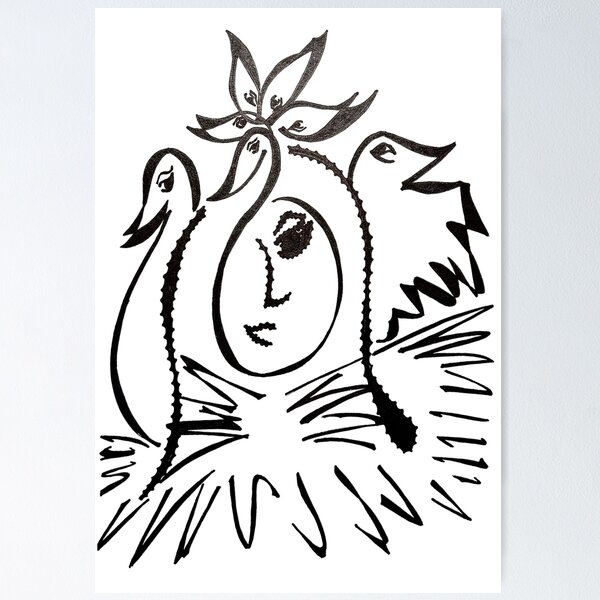 Item preview, 7809  "Tres Pájaros": Animalia Collection designed and sold by ItzaCooper.