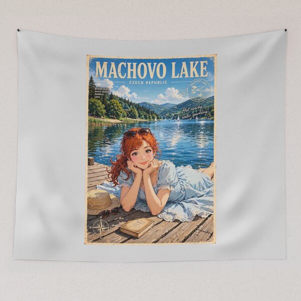Item preview, Czech Republic — Máchovo Lake — A Lazy Summer Afternoon designed and sold by DibujandoPorfa.