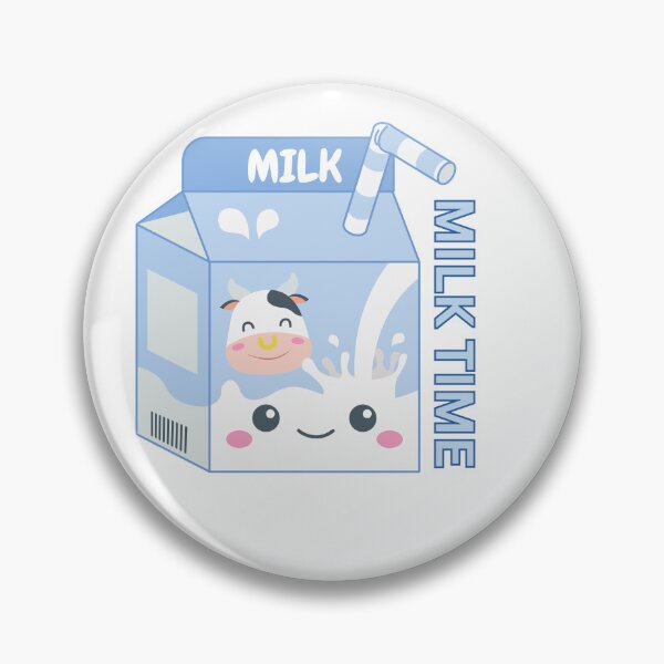 Item preview, Cute Milk Time Cow Cartoon Dairy Humor designed and sold by CraftyUniverse.