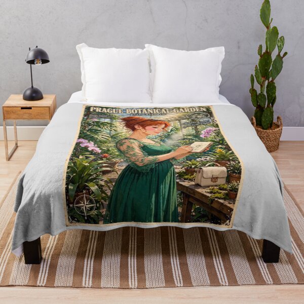 Item preview, Czech Republic — Prague Botanical Garden — A Greenhouse Full of Dreams designed and sold by DibujandoPorfa.