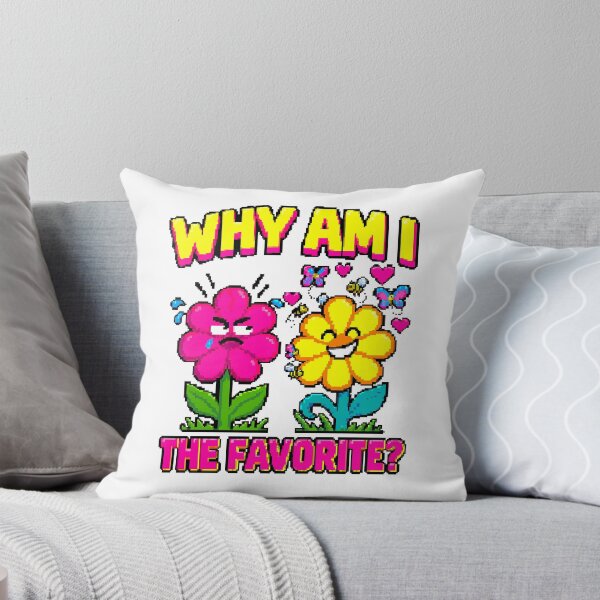 Item preview, Why Am I the Favorite Flower Pixel Art designed and sold by NaturePixel.