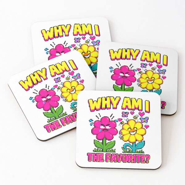 Item preview, Why Am I the Favorite Flower Pixel Art designed and sold by NaturePixel.
