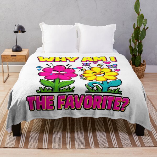 Item preview, Why Am I the Favorite Flower Pixel Art designed and sold by NaturePixel.