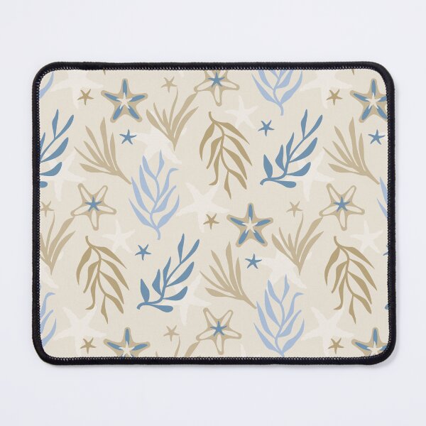 Item preview, Seashore Seaweed and Starfish Beach Pattern designed and sold by Angela Dow.