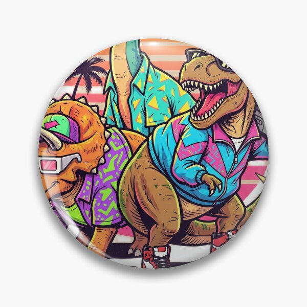 Item preview, Radical Ages Dinosaur Rock Band Cartoon designed and sold by Adom-Fashon.