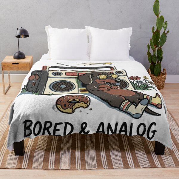 Item preview, Bored Dachshund Retro Streetwear Graphic designed and sold by SurfLab.