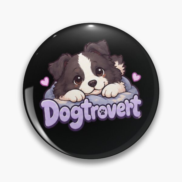 Item preview, Dogtrovert and Border Collie designed and sold by DamioPolArt.