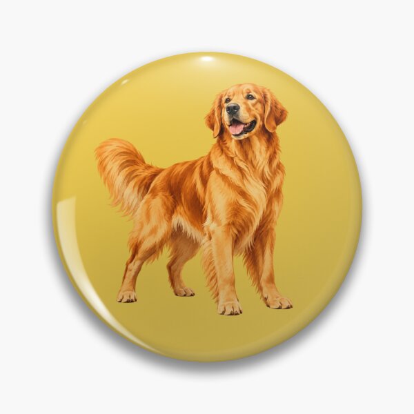 Item preview, Golden Retriever Portrait – Vintage Style Dog Illustration designed and sold by Pet Grow Co.