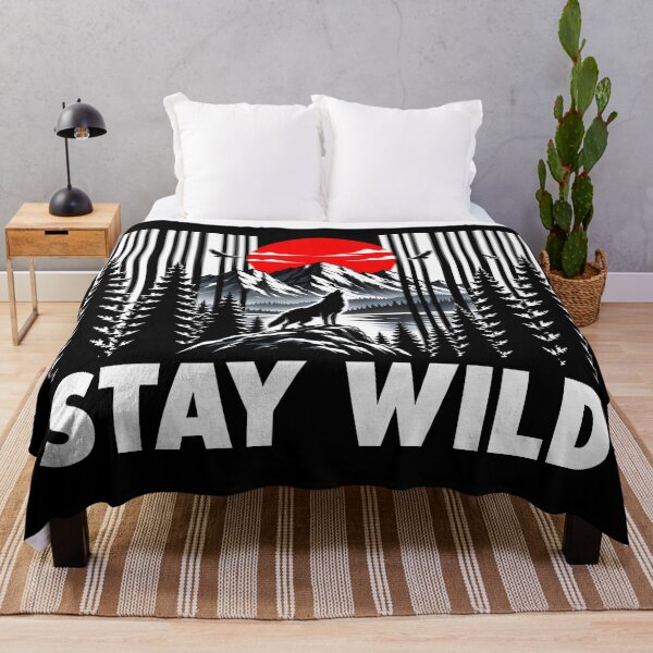 Item preview, Stay Wild-Nature Outdoor Adventure designed and sold by TTdesigns123.