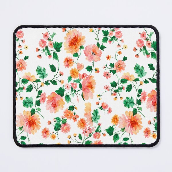 Item preview, Watercolor Coral Floral Seamless Pattern Soft Botanical Art    designed and sold by MAGICKEY2024.