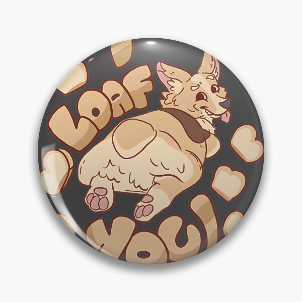 Item preview, I Loaf You Corgi Sploot Cute Dog Lover Gift Design designed and sold by JayRani.