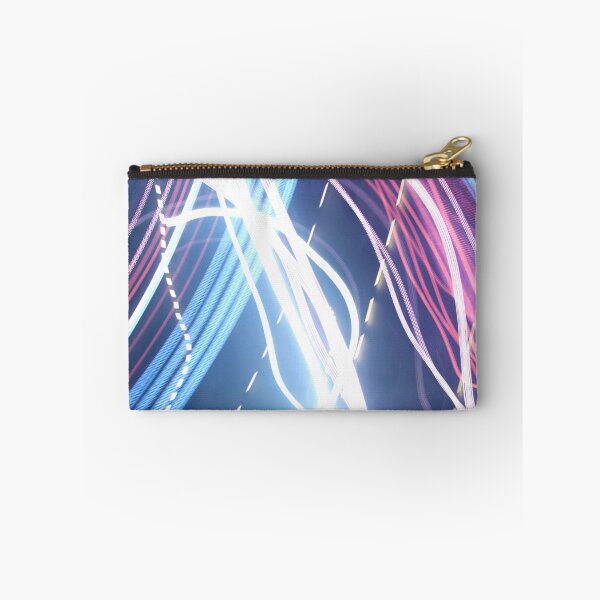 Item preview, White Light Trails on Dark Background Abstract designed and sold by Marino4ka.