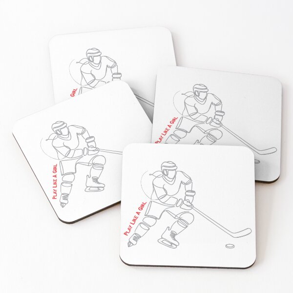 Item preview, Play Like A Girl - Defender (red) designed and sold by RichardsSignCo.