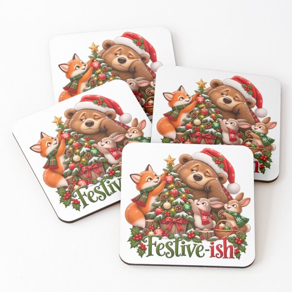 Item preview, Festive-ish Grumpy Christmas Bear designed and sold by J-CCreations.