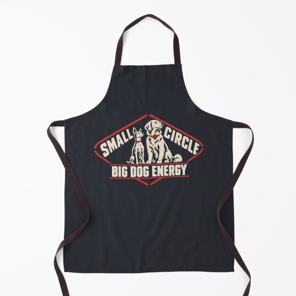 Item preview, Small Circle Big Dog Energy Retro Dog Quote designed and sold by MavtM.