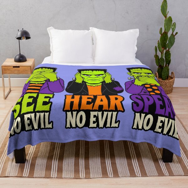 Item preview, FRANKENSTEINS MONSTER SEE NO EVIL DESIGN 1 designed and sold by DigitalandPhoto.