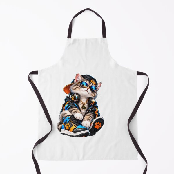 Item preview, Cool Hip Hop Cat Streetwear designed and sold by AchraffPrint.