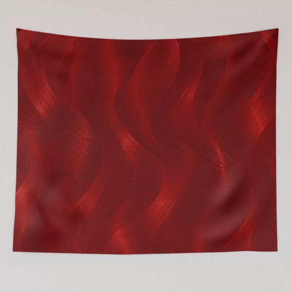 Item preview, Brushed Red Metallic Flames Abstract designed and sold by Sybille-Yates.