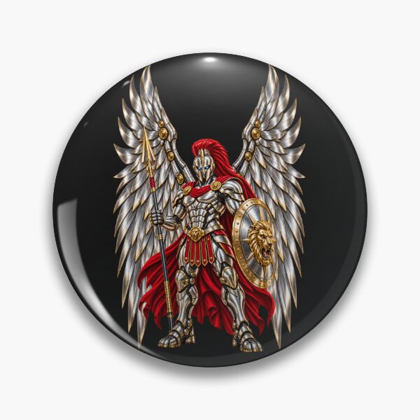 Item preview, Cybernetic Spartan Angel Warrior with Metallic Wings designed and sold by JAR Designs and Development.