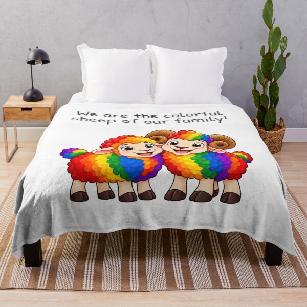 Item preview, We Are the Colorful Sheep designed and sold by Ederson D'Mind.