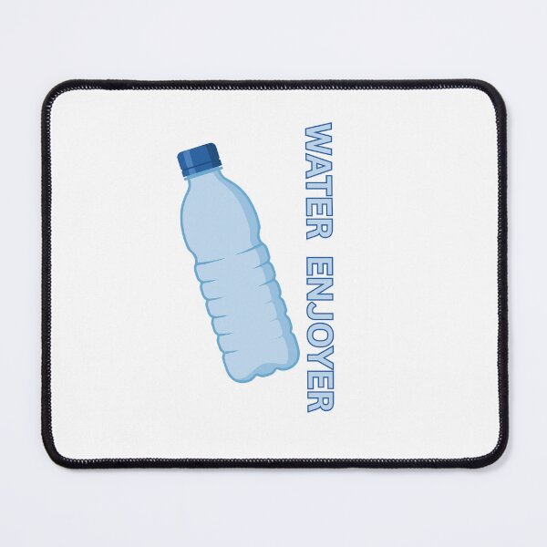 Item preview, Water Enjoyer Cute Bottle Hydration Humor designed and sold by CraftyUniverse.