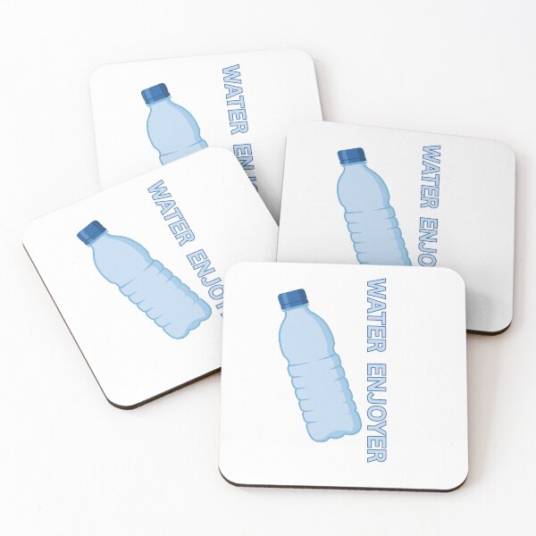 Item preview, Water Enjoyer Cute Bottle Hydration Humor designed and sold by CraftyUniverse.