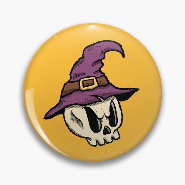 Item preview, Witchy skull designed and sold by Doartnuns.
