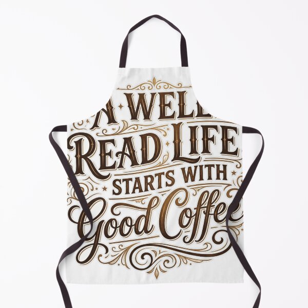 Item preview, Well Read Life Starts With Coffee designed and sold by Coffread.