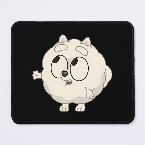 Item preview, Fluffy White Dog with Rainbow Background Cute Colorful Pet Illustration designed and sold by JayRani.