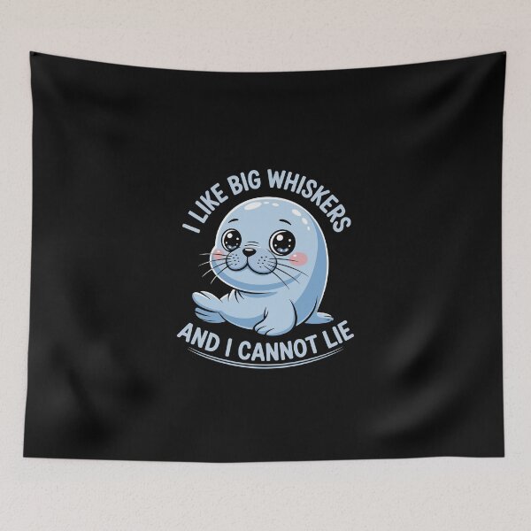 Item preview, I Like Big Whiskers And I Cannot Lie designed and sold by jkrphoto.