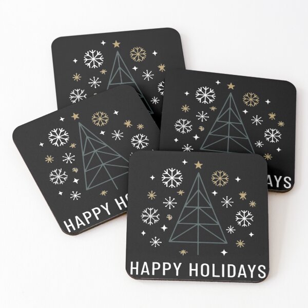 Item preview, Happy Holidays Icons — Neutral Seasonal Set - Tree designed and sold by muza03.