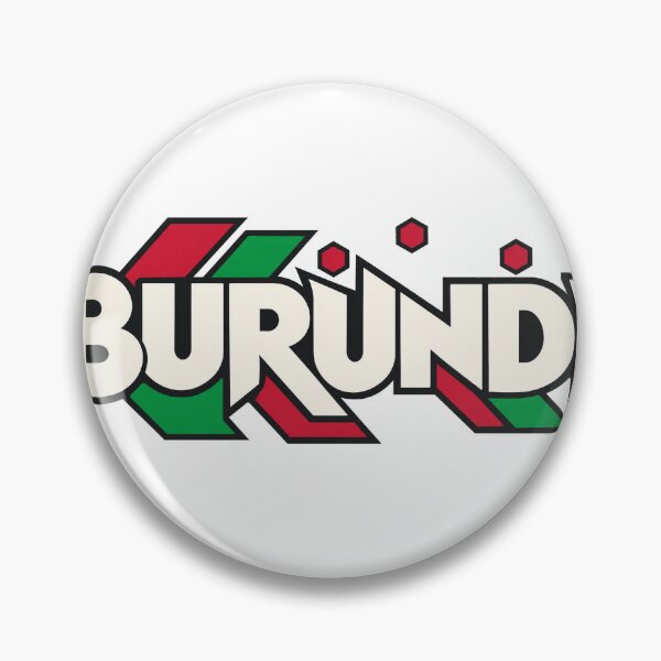 Item preview, Burundi Monumental Color Wordmark designed and sold by aihrgdesign.