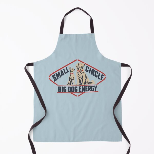 Item preview, Small Circle Big Dog Energy Retro Dog Quote designed and sold by MavtM.