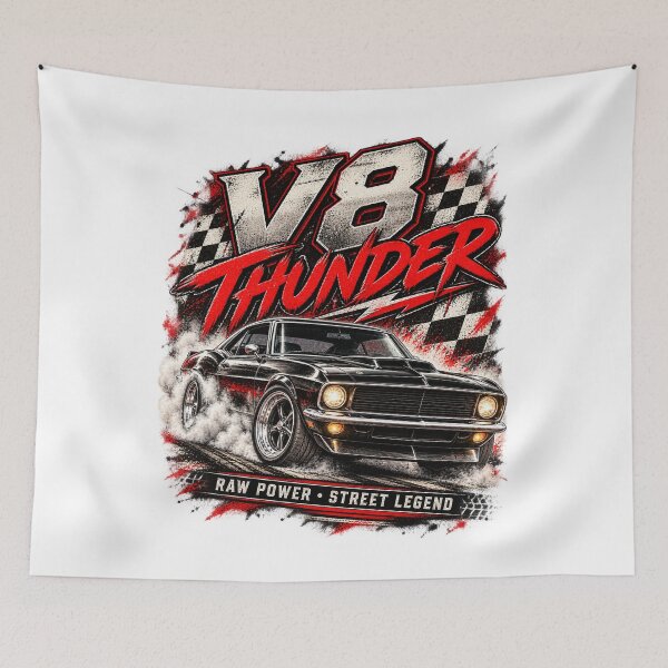 Item preview, V8 Thunder – Pure Muscle Power designed and sold by Sascha-Heiko.