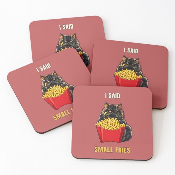 Item preview, I Said Small Fries Grumpy Cat designed and sold by SamodivaAtelier.