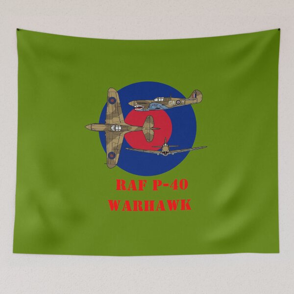 Item preview, RAF P-40 Warhawk  designed and sold by HillC1985.