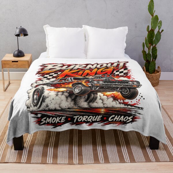 Item preview, Burnout King – Smoke, Torque & Chaos designed and sold by Sascha-Heiko.