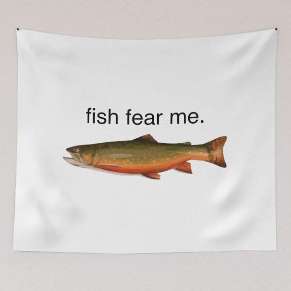 Item preview, Watercolour Brook Trout designed and sold by whoopsydaisyy.