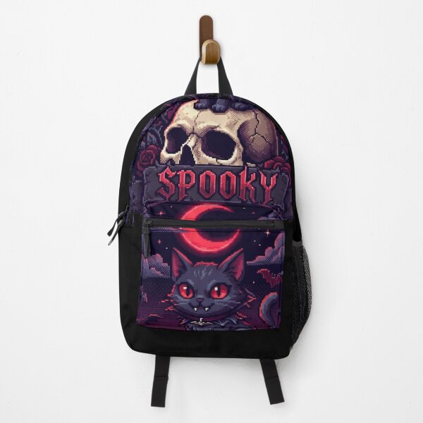 Item preview, Cat Pixel Art Dark Magic Spooky designed and sold by Rugged Garage.