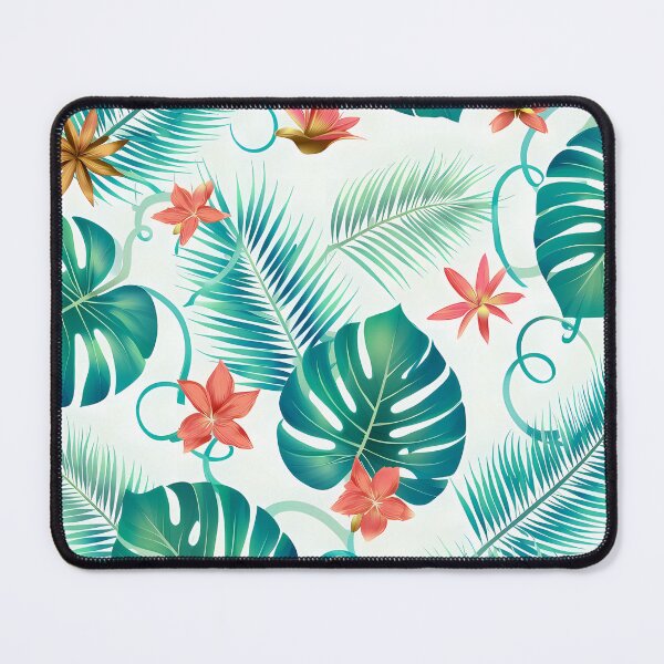 Item preview, Exotic Jungle Palm Leaf Botanical Seamless Pattern 08 designed and sold by The Design Asset Station.