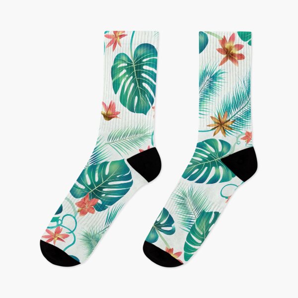 Item preview, Exotic Jungle Palm Leaf Botanical Seamless Pattern 08 designed and sold by The Design Asset Station.