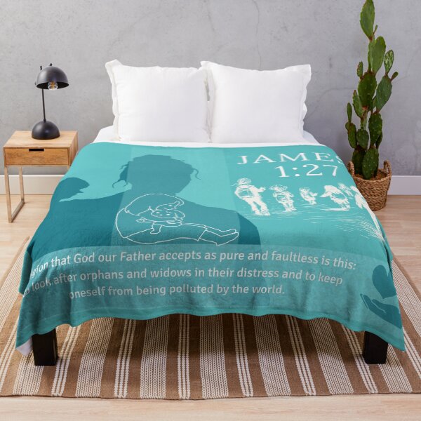 Item preview, Religion that God our Father accepts - James 1:27 designed and sold by Boy and Belugee Studio.
