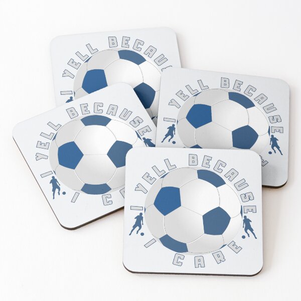 Item preview, I Yell Because I Care Funny Soccer Dad Gift for Game Day designed and sold by SkymarArt.