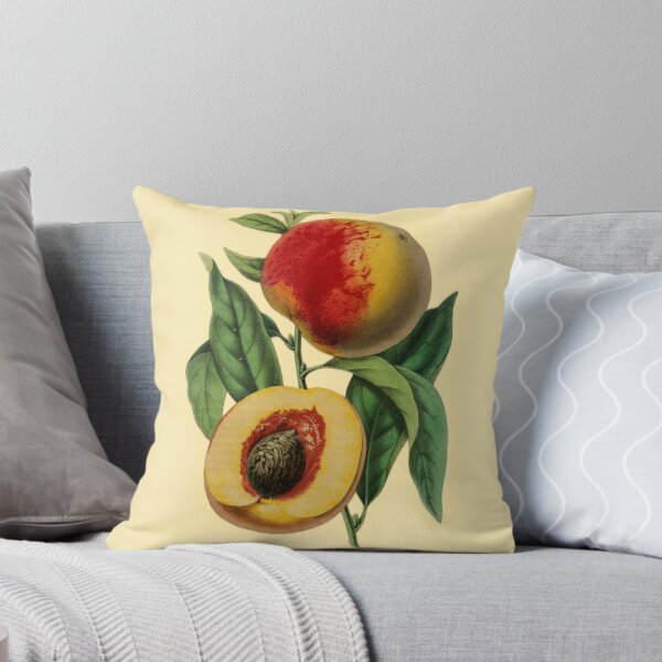 Item preview, Vintage Peach Botanical Illustration designed and sold by footnotes-club.