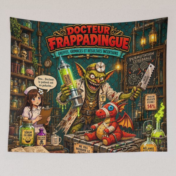 Item preview, DOCTOR CRAPPADINGUE designed and sold by sirmarleyart.
