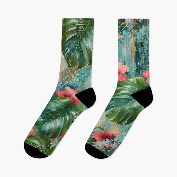 Item preview, Exotic Jungle Palm Leaf Botanical Seamless Pattern 10 designed and sold by The Design Asset Station.